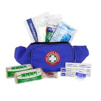 First Aid Kits Australia Sports Adjustable Bum Bag - Red