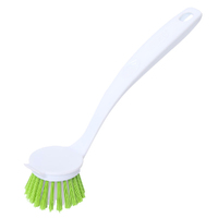 Sabco 25cm Round Dish Brush Cleaning Scrubber - White