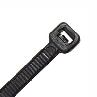 Cable Tie Nylon UV Black 200mm x 4.8mm