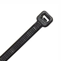 Cable Tie Nylon UV Black 250mm x 3.6mm