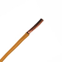 Automotive Single Core Cable 3mm Orange 16 .30 Stranding 100M Roll
