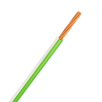 Automotive Single Core Cable 3mm Green & White 16 .30 Stranding 500M Roll