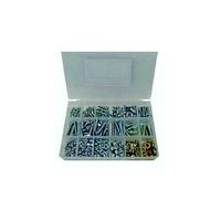 Bolt Nut & G8 Washers Fine Zinc H T 480 Piece Blister Pack
