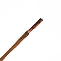 Automotive Single Core Cable 4mm Brown 23 .32 Stranding 30M