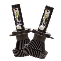 Globe H4 12V 40W LED Dual Beam Hi Lo Beam 6500K Twin Pack