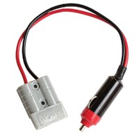 50 Amp 12-36V Connector To 15A Accessory Plug (300mm)