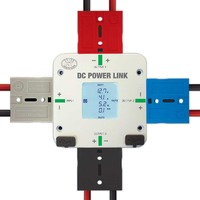 DC Power Link 4 Way Connector LCD Display