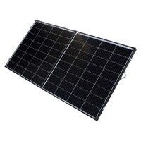 200W 12V Portable Folding Solar Kit With Dual Charge Feature