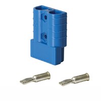 Heavy Duty Connector 50Amp Blue Pins Suit 8mm_