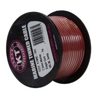 Marine Tinned Single Core Cable Red 2.5mm 9 .30 Stranding 7M Mini Spool