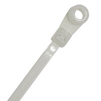 Mounting Head Cable Ties Natural 200mm Long x 4.8mm Wide 20 Pack