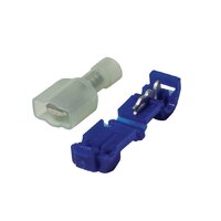 Terminals Power Take Off 6.3mm Blue