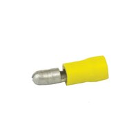 Terminals Bullet Male Yellow Pack 8