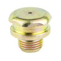 Lubemate Straight Button Head Nipple (1/8" - 28 BSPT) 50pck L-BH1828B-B