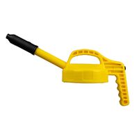 Lubemate Oil Can Stretch Spout - Yellow Lid L-OC-YSTLID