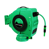 Lubemate Domestic Retractable Water Hose Reel - 12.5mm x 25m L-PDW1225