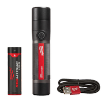 Milwaukee USB Rechargeable 1100L Twist Focus Flashlight Kit L4TMLED-201