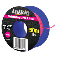 Lufkin 50m Bricklayers Line Pink LBL50P