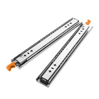 SAN HIMA 125kg Locking Drawer Slides / Runners 350mm 4wd Trailer Fridge Draw