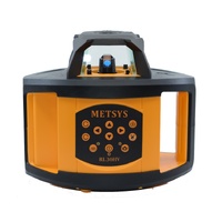 Metsys rotating self level construction laser horizontal and vertical