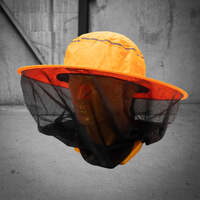 Moondyne Pop-Up Head Net Hat Hivis