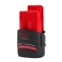 Milwaukee 12V 2.5Ah REDLITHIUM-ION High Output Compact Battery M12HB2