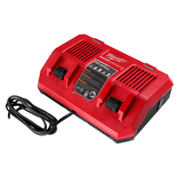 Milwaukee 18V Dual Bay Simultaneous Rapid Charger M18DFC