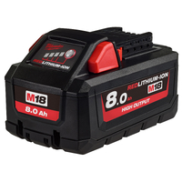 Milwaukee 18V High Output 8.0Ah Battery Pack M18HB8