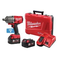 Milwaukee 18V Fuel ONE-KEY 3/4" High Torque Impact Wrench with Friction Ring 5.0Ah Set M18ONEFHIWF34-502C