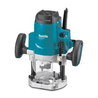 RP1802X Makita FRESADORA de SUPERFICIE 1850W 6 / 8 / 12mm