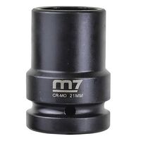 M7 1" Dr Square 4 Point 17mm Impact Deep Socket M7-MA843M17
