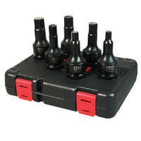 M7 6 Pcs 3/4" Impact Socket Set In Hex 1/2" 9/16" 5/8" 3/4" 7/8" 1" M7-MB66006S