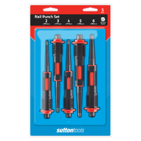 Sutton Tools 5 Piece Nail Punch Set M709-SETS M7090005