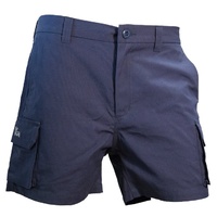 KM Workwear Cargo Shorts Navy Size: 77cm