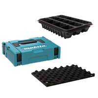 Makita Makpac Case 1/ Triple Storage & Sponge MAKPAC108