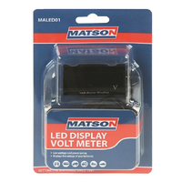 Matson Led Battery Voltmeter MALED01