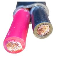 Twin Core 6AWG (B&S) Red and Black Cable Per Meter