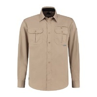 Sitemaster Long Sleeve Shirt Brick XS