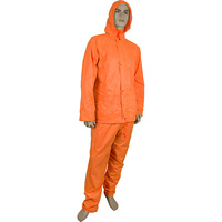 Maxisafe Orange PVC Rainsuit Small