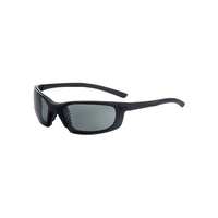 549 Safety Glasses Black Frame G15 Smoke AS/AF Lens 12x Pack