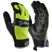 G-Force Hi-Vis Cut 5 Mechanics Glove 6x Pack
