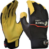 G-Force Mechanics Glove with Leather Palm Medium 6x Pack
