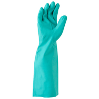 Maxisafe Green Nitrile Chemical Glove 46cm Medium 12x Pack
