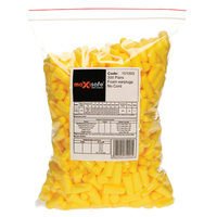 MaxiPlug Uncorded Earplugs 26dB Class 5 Refill bag of 300 pairs