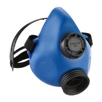 Maxisafe CA-5 Half-Mask TPE Respirator with DIN Thread, Single Filter