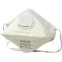 P2 Flat Fold Respirator with Valve card of 3