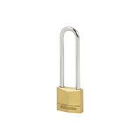 Master Lock Padlock Brass Diamond Medium Security 30mm Extended Shackle Keyed To Differ 130DLJAU Master Lock 