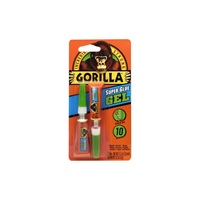 Gorilla 3g Super Glue Gel - 2 Pack