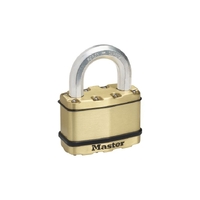 Master Lock Padlock Laminated Steel High Security 64mm M15BDAU Master Lock 