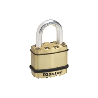 Master Lock Padlock Laminated Steel High Security 40mm Pk 4 M1BQAU Master Lock 